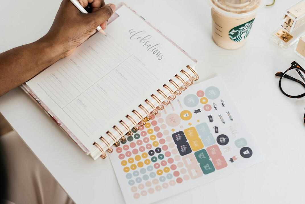 woman planning day